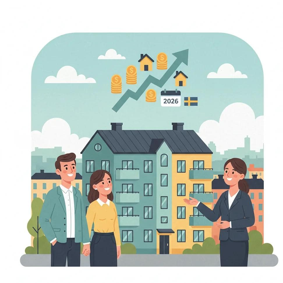 Swedbank höjer långa boräntor – påverkan på hyresmarknaden i Sverige 2026